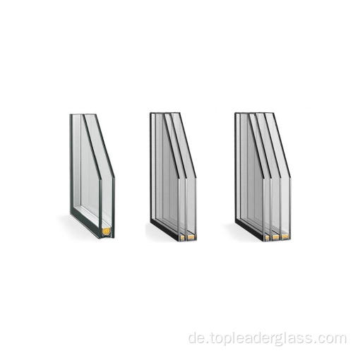 Dreifach verglastes isoliertes Glas zum Baufenstern